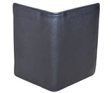 Touro Signature Leather Wallets Pebble Grain Gusset Card