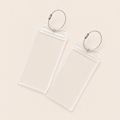 Clear Cruise Luggage Tag Holder with Steel Cable