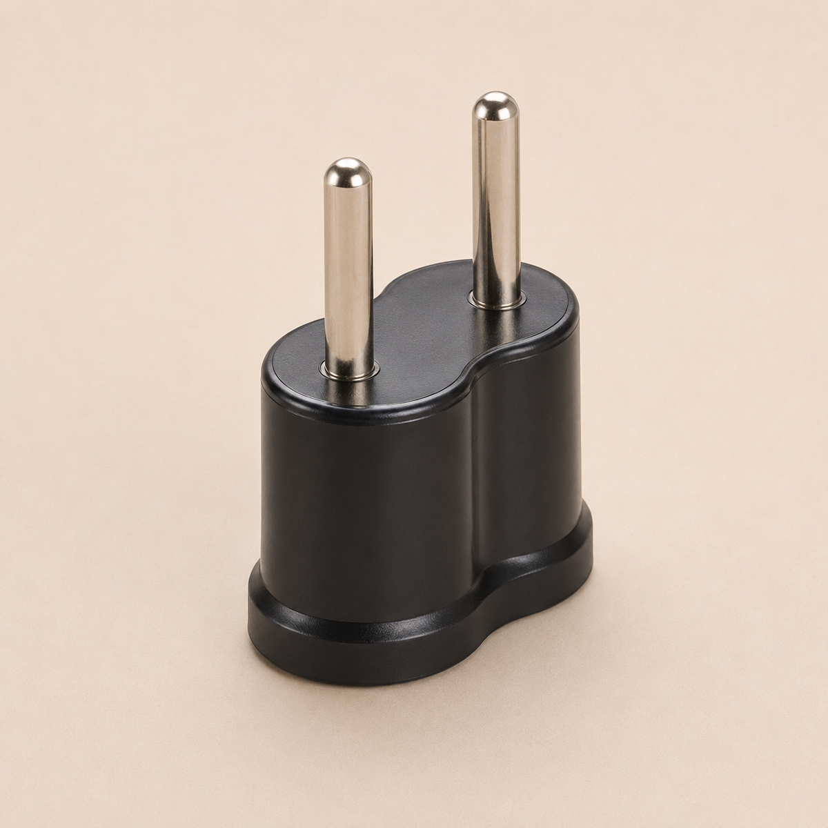 European Travel Adapter Plug – Non-Grounded 2-Pin | Continental Europe