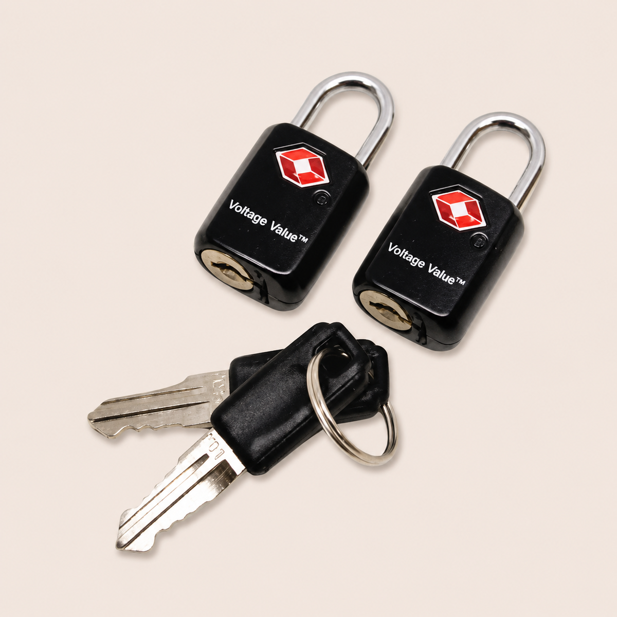 TSA Approved Key Luggage Locks – 2 Pack