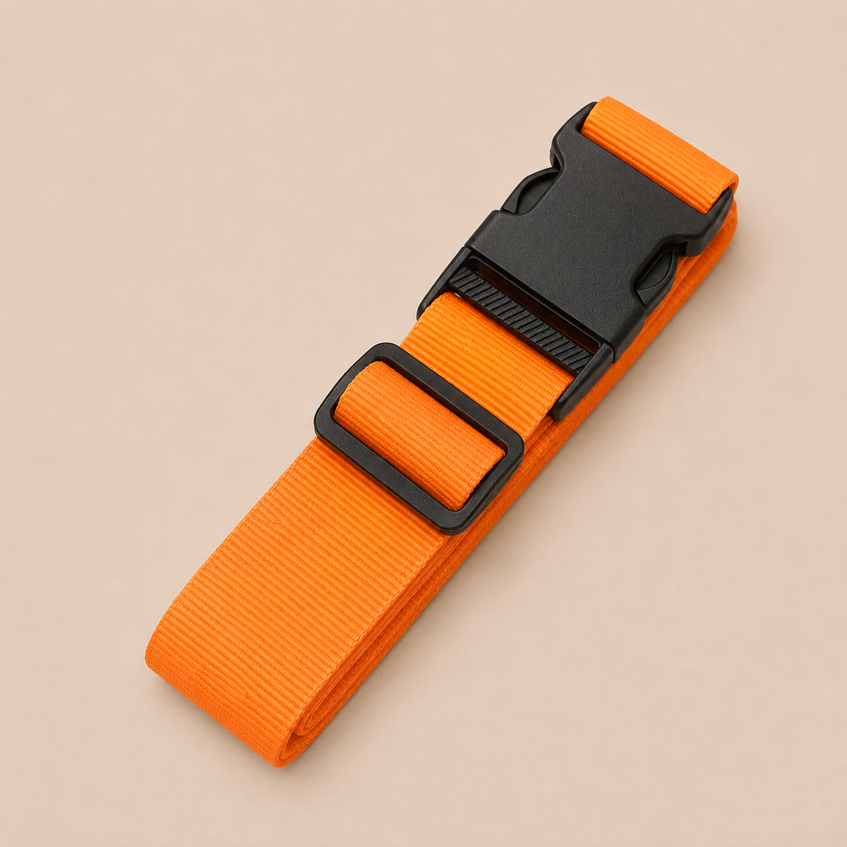 Adjustable Luggage Strap with Buckle – Suitcase Travel Strap