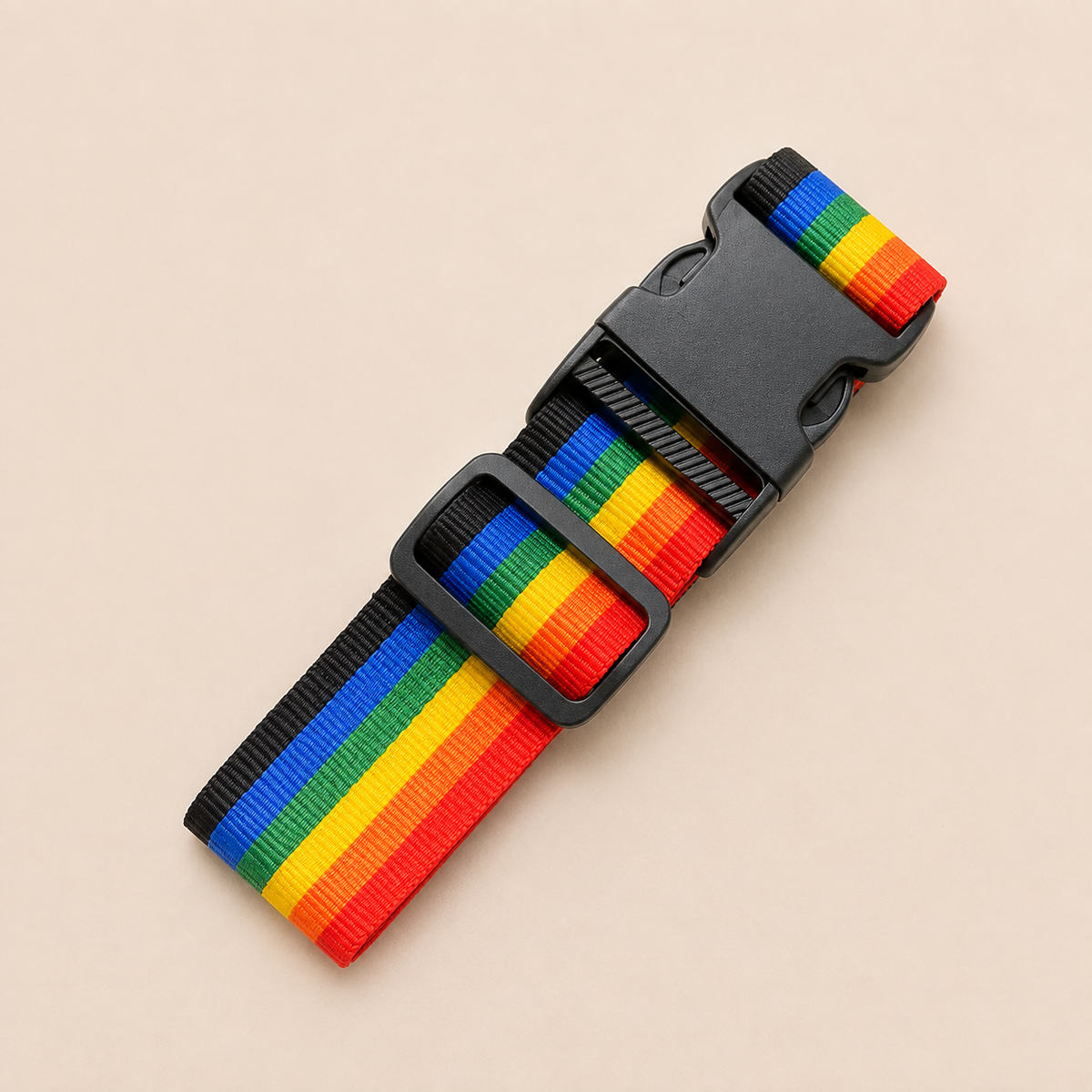 Adjustable Luggage Strap with Buckle – Suitcase Travel Strap