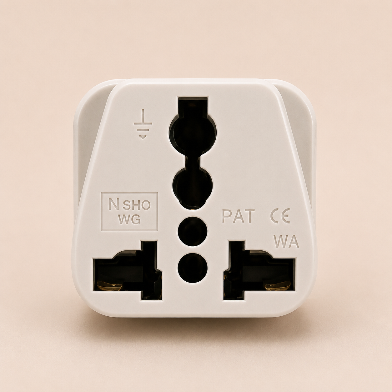 Israel Travel Plug Adapter – Grounded Type H Universal Adapter