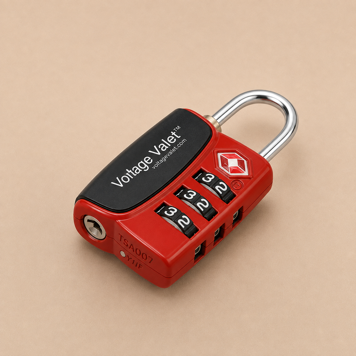 TSA Approved 3-Dial Combination Luggage Lock