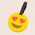 Heart Eyes Emoji Luggage Tag for Suitcases & Travel Bags
