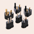 International Travel Plug Adapter Set – 6 Pack for Europe, UK & Worldwide