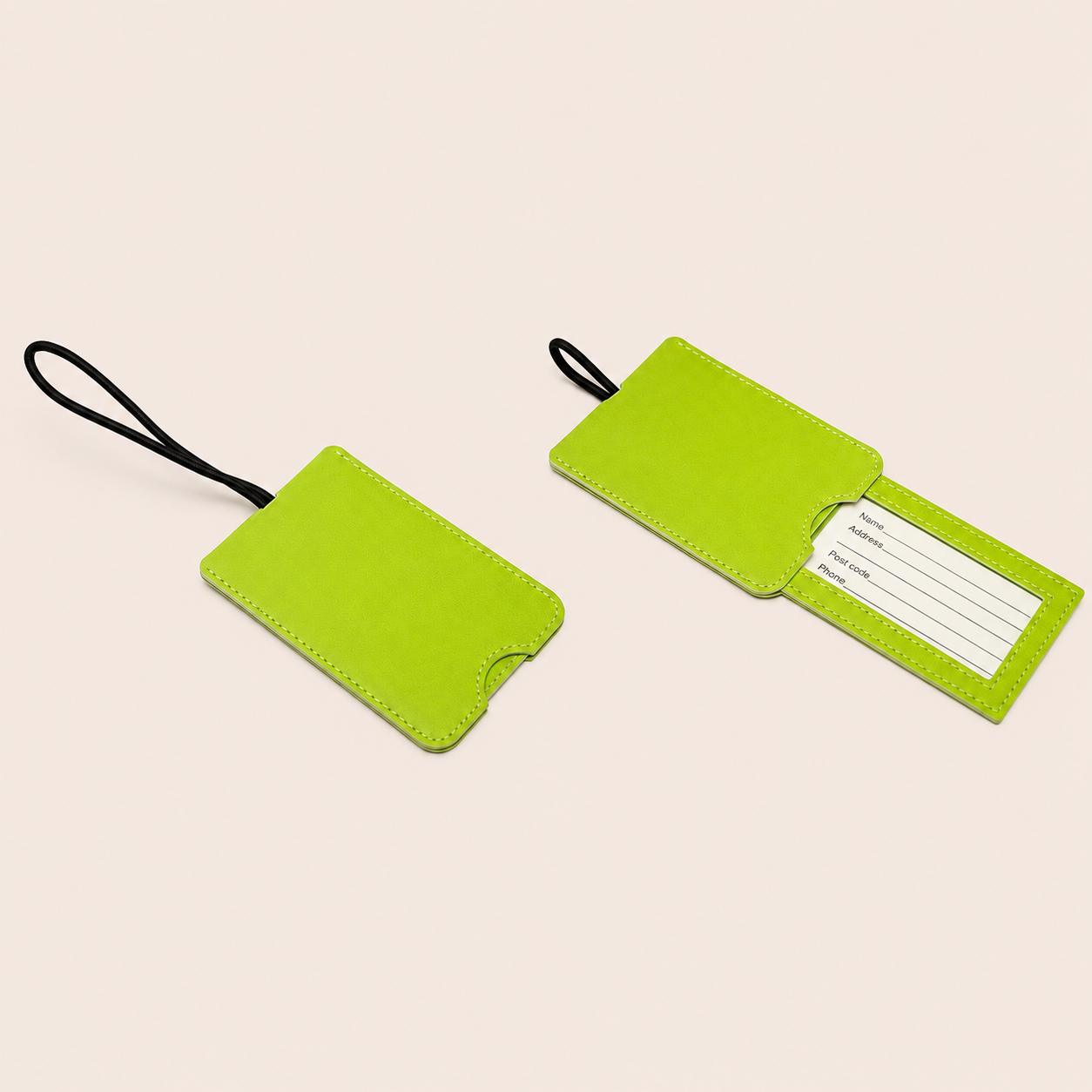 Pull Out Luggage Tag