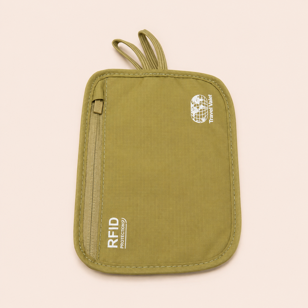 RFID Blocking Hidden Travel Wallet & Passport Holder