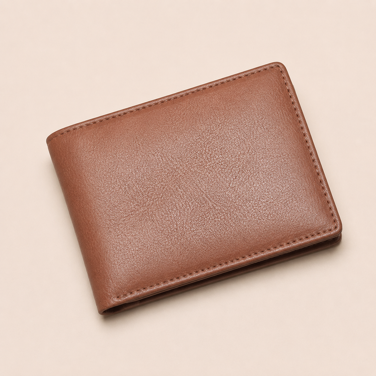 Touro RFID Leather Bifold Wallet with Flip ID – Pebble Grain