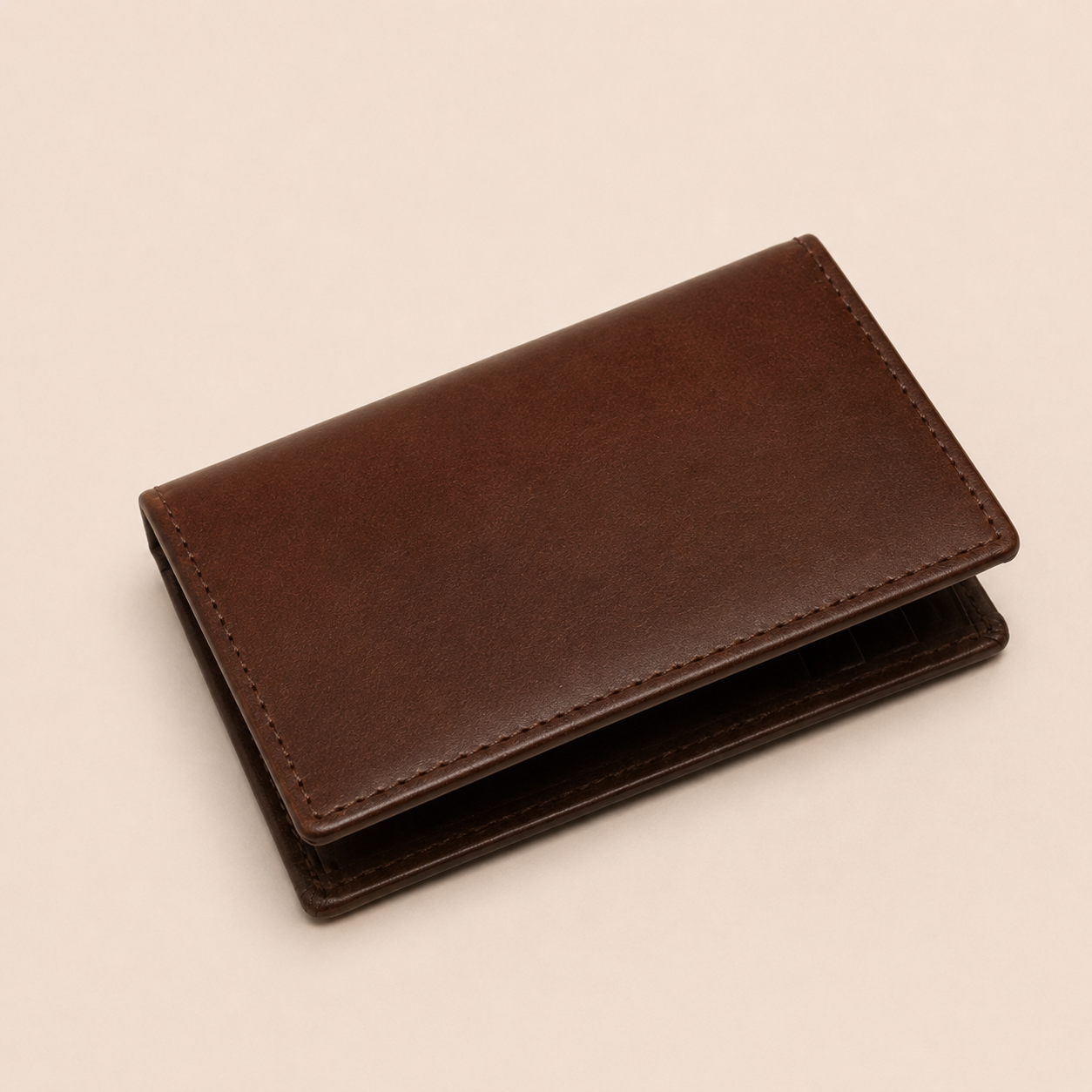Touro RFID Blocking Vegetable Tanned Leather Card Wallet