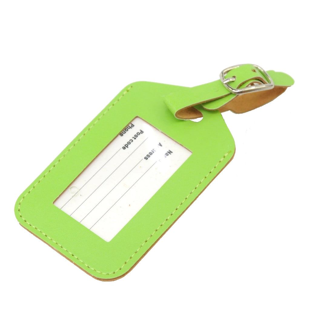 Neon Luggage Tag