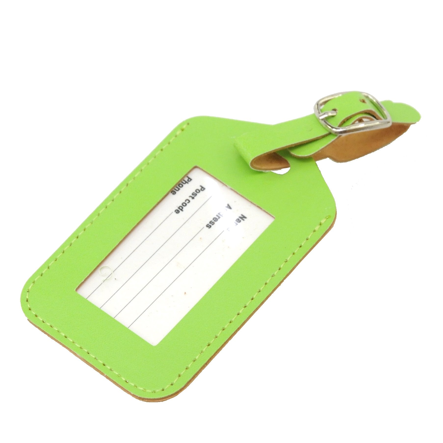 Neon Luggage Tag