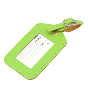 Neon Luggage Tag