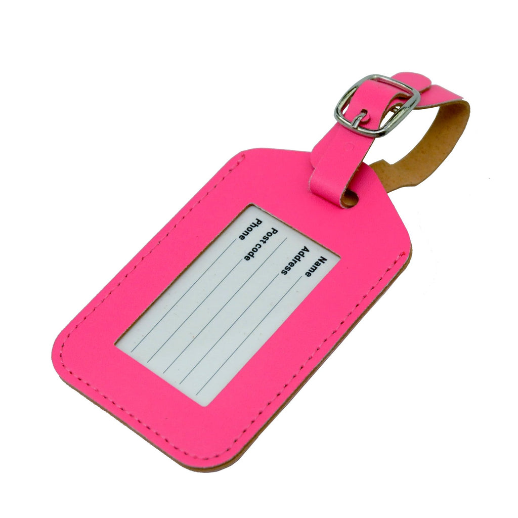 Neon Luggage Tag