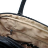 Signature Leather Slim Laptop Brief - Dark Brown