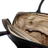 Signature Leather Slim Laptop Brief - Cognac