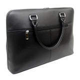 Signature Leather Front Pocket Laptop Brief