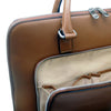 Signature Leather Front Pocket Laptop Brief