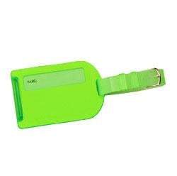 Luggage Tag - Neon Plastic